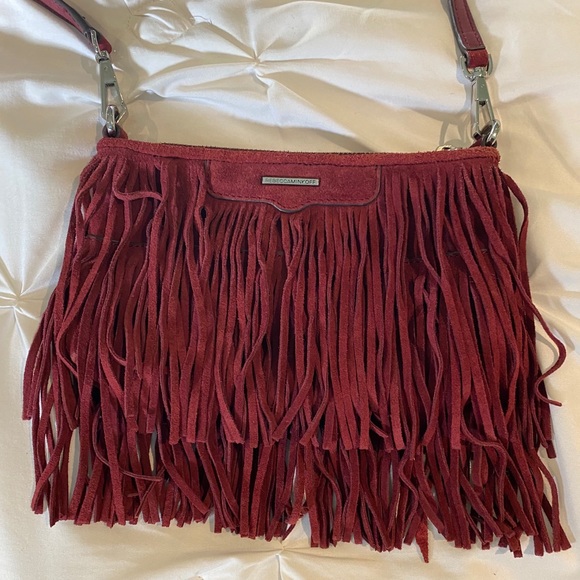 Rebecca Minkoff Handbags - Rebecca Minkoff Leather Fringe Purse